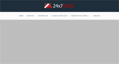 Desktop Screenshot of 24x7saas.com